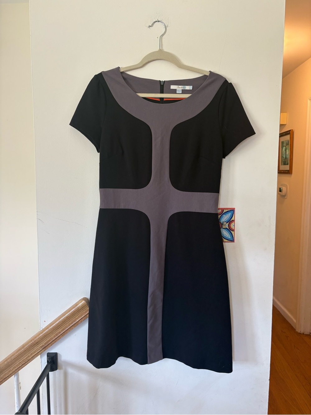 UK12/US8 Boden Classic Pall Mall shift dress